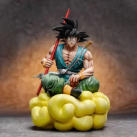 21cm Anime Dragon Ball Z Goku Action Figure Goku Somersault Cloud Model Pvc Esk Decora Statue Collectible Toys Birthday Gifts