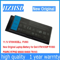 11.1V 97WH 9c FV993 Original Laptop Battery for Dell 0TN1K5DP PG6RC R7PND M6600 M4600 TN1K5 M6700 M6800 M4800 M4700 FJJ4W R7PND