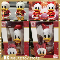 New Genuine Herocross Disney Toy Story Hoopy Donald Daisy Duck X'Mas Ver. Anime Action Figure Model Statue Cute Birthday Gifts