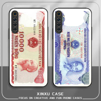 Ốp Điện Thoại Cho Realme Narzo, Ốp Cứng Chống Sốc Kính, Thiết Kế Tiền Giấy, Phiên Bản 1987, Ngân Hàn