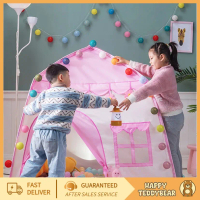 [Tiktok] Ytl Children's House, Children's Tent, Toy House, Foldable, Available in 2 Colors. Products