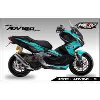 DECAL ADV 160 - DECAL ADV 160 VARIASI GRAFIK KODE 5