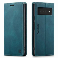 For Pixel 7 Case Walle Flip Cover For Google Pixel 7 8 6 Pro A 7A Case Luxury Leather Magnetic Phone Case