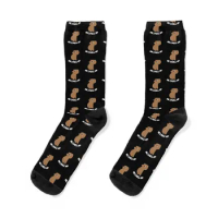 Baby Capybara - Ok I Pull Up Socks christmas gift Crossfit valentine gift ideas gym Men Socks Luxury Brand Women's