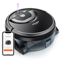 ILIFE Shinebot W450 Mopping Robot Cleaner Wet Scrubbing Floor Washing Wi-Fi Connected Alexa XL Water Tank Vacuum Cleaner Robot