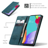2023 Case for Samsung Galaxy A53 A73 A33 5G A52S A13 4G A52 A72 A32 A42 A32 M32 A22 A12 5G S22 Ultra Magnet Flip Leather Wallet