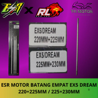 ESR MOTOR BATANG EMPAT/BLOCK STUD/STUD HEAD EX5 DREAM 220+225MM/ 225+230MM/ 205+210MM/ 210+215MM