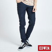 EDWIN JERSEYS 迦績 EJ6 保暖低腰錐形牛仔褲-男款 原藍色 JOGGER #滿2件享折扣