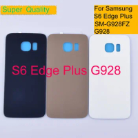 10Pcs/Lot For Samsung Galaxy S6 Edge Plus G928 Housing Battery Cover Back Cover Case Rear Door Chassis Shell