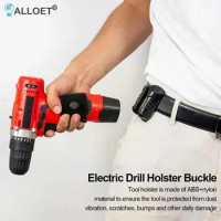 Portable Tool Holster with Tool Grip Waist Tool Set Cordless Power Drill Holster for Carrying Driver Multi Tool Pneumatic Hammer