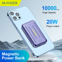 Mini Portable Magnetic 10000mAh Powerbank Wireless Fast Charging Powerbank For iphone 12 13 14 Xiaomi Samsung Series Charger