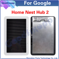 For Google Home Nest Hub 2 Generation LCD Display Touch Screen Digitizer Assembly Repair Parts Replacement