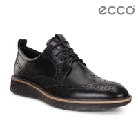 ECCO ST.1 Hybrid 運動紳士德比正裝鞋 男-黑