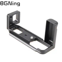Aluminum Quick Release Vertical Plate with Hand Grip Mount Bracket for Fujifilm XT200 Camera Cage L Board for Fuji X-T200 Camera