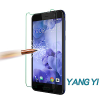 YANGYI揚邑 HTC U Play 5.2吋 鋼化玻璃膜9H防爆抗刮防眩保護貼