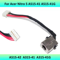 Laptop DC Power Cable, DC Charging Connector, For Acer Nitro 5 A515-41 A515-41G A515-42 A315-41 A315-41G Replacement