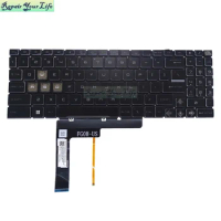 US Backlit Keyboard for MSI CYBORG 15 A12U A12V A12UDX A12VF A12VE A12VEK A13VF Gaming Laptop English Per-Key RGB Backlight New