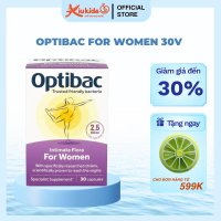 Men vi sinh bổ sung lợi khuẩn phụ khoa Optibac For Women optibac