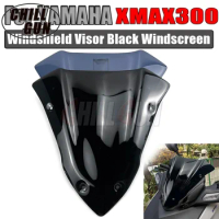 Motorcycle Accessories Sport Touring Windshield Visor Black Windscreen For YAMAHA XMAX300 2023 X-MAX 300 X-MAX300 XMAX 300