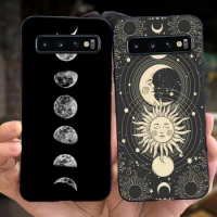For Samsung Galaxy S10 Plus Phone Case Samsung S10 S10e S10Plus Cool Fashion Moon Pattern Soft Silicon Protective Back Cover