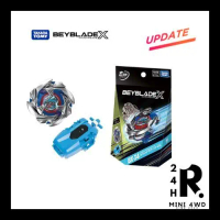 (Live broadcast 50% off) Genuine product!! Beyblade X BX-34 Starter Cobalt Dragoon 2-60 Cyclone Left