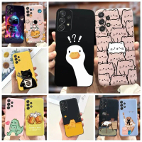 La19-For Samsung Galaxy A23 A33 A53 A73 5G Case Cute Cartoon Back Cover Phone Cases For Samsung A23 