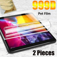 2.5D Full Cover 9H Screen Protector Pet Film For Samsung Galaxy Tab S7 FE Plus S6 lite S5E S4 Tablet HD