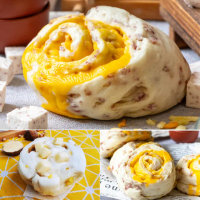 【日光豆漿】濃郁乳酪起司饅頭48顆組(台農57號地瓜乳酪饅頭 芋頭起司饅頭 兩款任選)