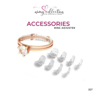SnapType Invisible Ring Size Adjuster for Loose Rings Ring Adjusters Ring Fitter Ring Sizer Pengetat