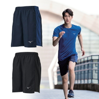 MIZUNO 男款路跑短褲 運動短褲 飄褲 慢跑短褲 單層 夜間反光 J2TB1054 21SS 【樂買網】