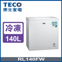 TECO東元 140公升上掀式單門臥式冷凍櫃RL140FW