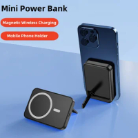 15W Magnetic Wireless Charger Power Bank 10000mAh Powerbank for iPhone 15 14 Xiaomi Huawei Portable Charger Magsafe Battery Pack