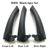 ที่จับประตูภายในที่ได้รับการปรับปรุงพร้อมฝาครอบสำหรับ BMW ซีรีส์ 3 E90 E91 E92 316 318 320 325 328i