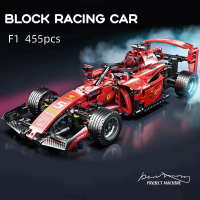 ชุดสร้างรถแข่ง RC, ToylinX F1, MOC, บล็อกตัวต่อรถควบคุมระยะไกล, ชุดรถโมเดลที่ระลึกสุดเท่, ของเล่นอาค