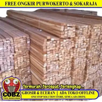 5 CM x 7 CM x 3 M / NM Kayu Kaso Usuk Plafon Sekat Batang