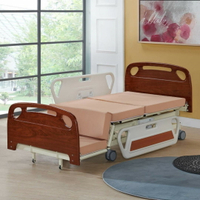 【三馬達電動床】起身型坐臥兩用電動護理床KU8088  含升降餐桌 床包 防漏中單
