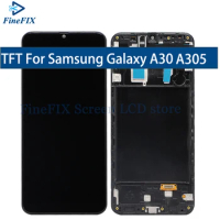 6.4''TFT lcd Display For Samsung galaxy A30 A305/DS A305F A305FD A305A LCD Touch Screen Digitizer Assembly For Samsung A30 lcd