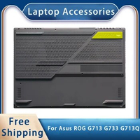 New For ASUS Strix Scar G713 G733 G713Q ;Replacemen Laptop Accessories Bottom Green LOGO