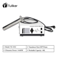 Tullker Immersion Ultrasonic Cleaner Vibrating Rod Stick Vibrator Transducer Engine Part Ultrason Wash Mould Oil Rust Degreasing