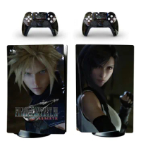 Final Fantasy Rebirth PS5 Disc Skin Sticker Decal Cover for Console Controller PS5 Disk Skin Sticker Vinyl