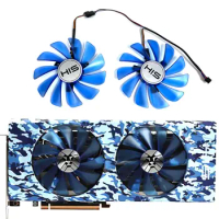 NEW 95MM 4PIN FDC10U12S9-C FDC10H12S9-C RX 5700、5700XT GPU FAN，For HIS RX 5700XT、HIS RX 5700 Video card cooling fan