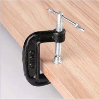 G-Shaped Iron Clamp, Strong F-Clamp, Woodworking Fixing Fixture, Clamp, G-Type Woodworking F-Clamp, Accessory Tool