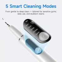 {DLGIFJIE} Cat Dog Dental Cleaner For Teeth Tartar Remover Waterproof IPX6 Five Modes Dental Teeth S