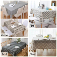 Berkualitas taplak meja makan import - 180x140cm, arrow