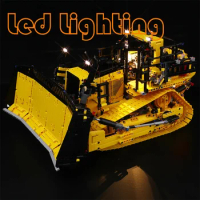 Lighting Set For Lego 42131 Technic Cat D11 Bulldozer Excavator Not Include Building Block (Only Led Light Kit)