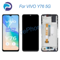 for VIVO Y76 5G LCD Screen + Touch Digitizer Display 2408*1080 V2124 For VIVO Y76 5G LCD Screen Display