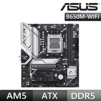 【ASUS 華碩】B650M-AYW-WIFI 主機板