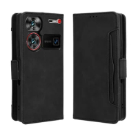 2024 Чехол для For Nubia Z60 Ultra Case Premium Leather Wallet Leather Flip Multi-card slot Cover For Nubia Z60 Ultra Z60Ultra 5