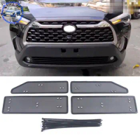 For Toyota Corolla Cross 2020 2021 2022 2023 Stainless Steel Front Grill Grille Grid Insect Proof Net Car Accessories