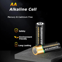 New Doublepow Baterai Sekali Pakai AA No.5 LR6 1.5V Alkaline 2 PCS Viral